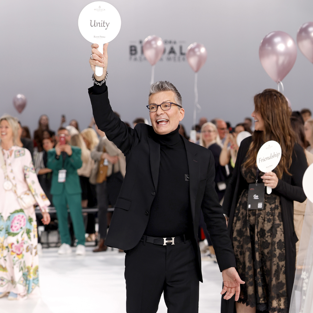 Randy Fenoli at the Barcelona Bridal Fashion Show